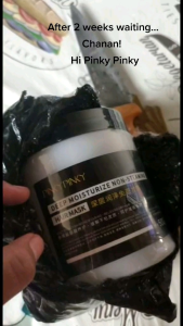 PINKY keratin Rambut Mask Pinky Deep Moisturize Non-Steaming Hair Mask 深层滋润免蒸发膜 Hair Treatment Mask conditioner