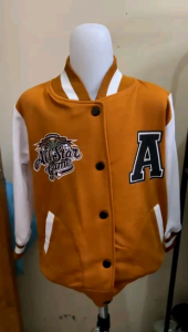 JAKKET ANAK BASEBALL VARSITY USIA 2-12 TAHUN