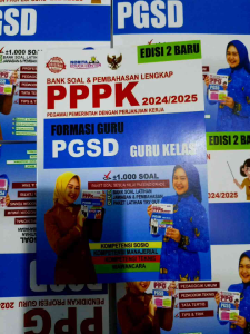 BUKU PPPK FORMASI GURU PGSD 2024/2025 Sesuai FR Terbaru