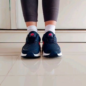 Sepatu my brand wanita biru pink olahraga senam zumba erobik joging lari gym fitness wanita murah