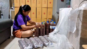 หัวเชื้อจุลินทรีย์สังเคราะห์แสง PSB สูตรเข้มข้น 100% ขนาด 600 ml 2 ขวด