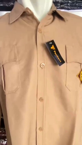 FERDIANT baju seragam Pramuka lengan panjang pria bahan larici rapilo