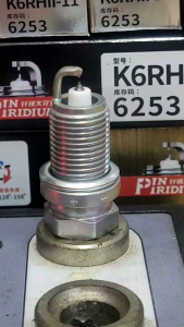 K6RHII-11🎉Iridium Twin Tip🎉Proton Wira Toyota CamryVellfireEstimaAlphardAltis Torch 6253 Pin Iridium Spark Plug