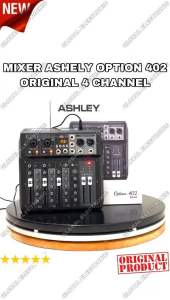 Mixer Ashley Option 402/602 & Soundcard Berkualitas
