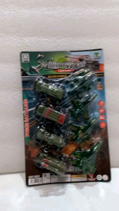 Mainan Kendaraan Militer Military War Set Pesawat isi 8 pcs no OCT5226