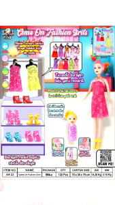 MAINAN BONEKA FASHION STYLE AR 22
