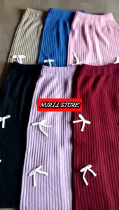 Rok Span Rajut Anak - Rok Rajut Anak Perempuan - Rok Pita Anak