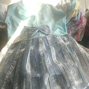 DRES ANAK COMBI /GAUN ANAK PEREMPUAN/DRES COMBI USIA 1-2 TAHUN