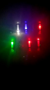 Lampu Belakang Sepeda LED USB Rechargeable Anti Air