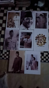 photo wall decor gambar soekarno