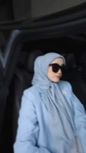 HARGA PROMO - EVVE SCARF HIJAB SEGIEMPAT VOAL MOTIF EXCLUIVE BY NADHEERA LUXURY