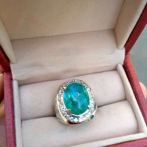 CINCIN BATU ZAMRUD RUSSIA SUPER MEWAH