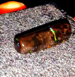 Baru Cincin Black Opal Sempur Banten Natural Jarong Bahan Ranting