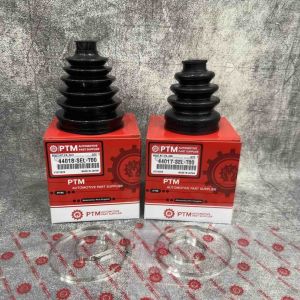 Boot As Roda Luar & Dalam / Boot Cv Joint In & Out Honda Jazz RS GD3 / GE8 / City GD8 / GM2 1set(2pc) Bonus Clamp (Premium) PTM 44017-SEL-T00 & 44018-SEL-T00