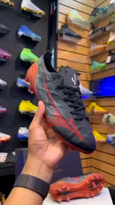 รองเท้าสตั๊ด ฟุตบอล อัลฟ่า Mizuno Alpha ราคาถูกกว่า รองเท้าดิจิทัล Japan พร้อมกล่องถุงผ้าดัน รองเท้าใส่ ไม่พอดี ราคาถูกกว่า