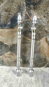 Handle Pintu Rumah Minimalis Motif Guci Chrome 51 cm 2 Pcs