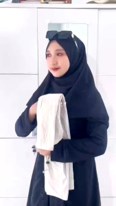 Mukena Abaya Sholat Mini & Pouch Mukena Travelling Dewasa