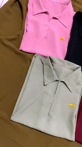 kemeja wanita atasan crincle airflow premium