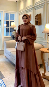 SET DUBAY NEW PREMIUM VIRAL GAMIS SET HIJAB GAMIS RAYA SYARI KEKINIAN