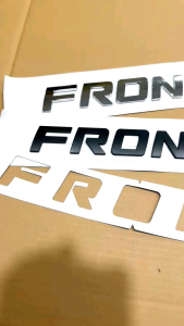 Emblem Hood Kap Mesin Suzuki Fronx 2025 2026 2027 2028 UP Hitam Chrome Merah