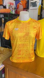 เสื้อคอกลมสีเหลืองแบรนด์HD