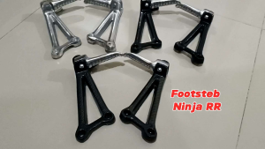 Footstep Postep Bostep Pijakan Kaki Belakang Kawasaki Ninja RR tebal kuat crome
