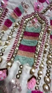 [PRE-ORDER] Semistitched Sequance With Pearl Work Lengha ( Delivery 10 Days )