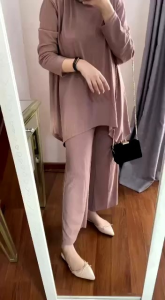 SET PAKAIAN WANITA JUMBO TERBARU ONE SET RAJUT OVERSIZE SETELAN CELANA WANITA IMPORT TERBARU KEKINIAN TERMURAH VIRAL