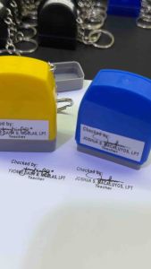 WITH SIGNATURE STAMP 13x33MM PERSONALIZED