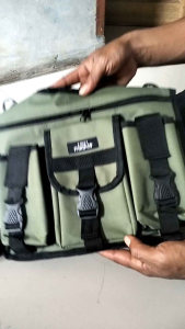 tas dada chest bag simpel trendy army