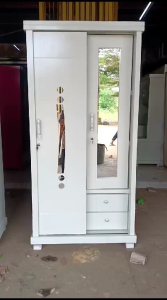 Lemari Sliding Door 2 Pintu: Desain Lemari Modern & Minimalis