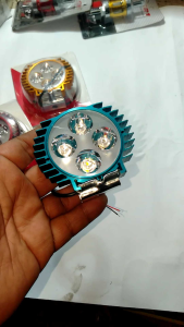 LAMPU TEMBAK SOROT LED CREE STROBO/KEDIP 4 MATA LED 12 Volt CNC
