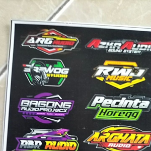 Stiker Sound System | Stiker Audio | Stiker Sound System Audio | Stiker Sound System Anti Air | Stiker Logo Sound System