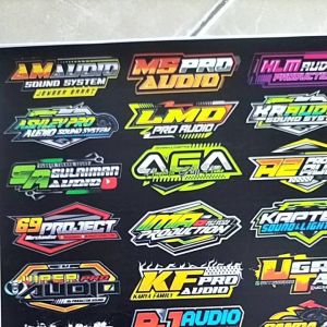 Stiker Sound System | Stiker Audio | Stiker Sound System Audio | Stiker Sound System Anti Air | Stiker Logo Sound System