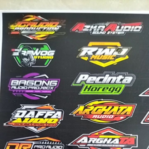 Stiker Sound System | Stiker Audio | Stiker Sound System Audio | Stiker Sound System Anti Air | Stiker Logo Sound System