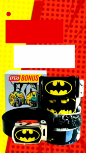 Sabuk/Ikat Pinggang Anak TK SD Batman 01 Bahan Berkualitas: Trendi dan Kekinian untuk Fashion