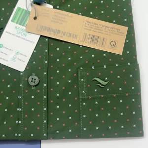 6P0053( Áo so mi viettien ngắn tay lai ngang )Regular fit ( hơi ôm )