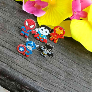 Superhero Butang Baju Melayu Raya Kanak Kanak Kartun Budak