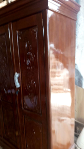 lemari pakaian jati 3 pintu clasic ukirann