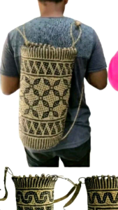 Tas anjat Ransel khas Dayak kalimantan  Tas Rotan premium