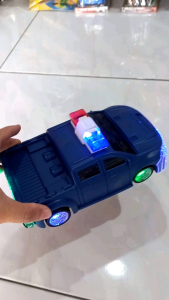 Mainan Mobil Polisi Baterai Police Stunt Rotary Car Berputar Musik Dan Lampu no HJ828