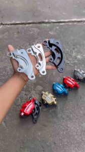 Breket Kaliper CNC Untuk Kaliper Nissin Samurai RCB Brembo Disc 220 & 260 PNP Mio J Mio Soul Mio Soul GT155 Mio M3 Jupiter MX