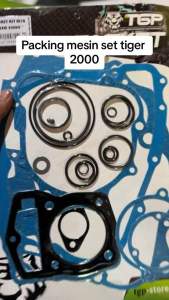 perpack gasket tiger fullset TGP mesin topset blok atad bawah bak kanan kiri pak