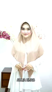 Denisa Aulia Jilbab Instan Segitiga Premium Pet Soft Antem