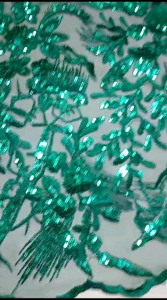 bahan kain tile spenggel bordir payet bling-bling.