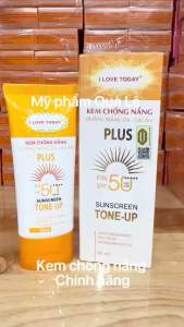 (CHÍNH HÃNG) KEM CHỐNG NẮNG I LOVE TODAY (VÀNG) CHAI 60ML