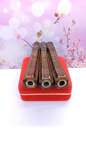 Pipa Once Sedotan Kayu Galih Kelor Jawa Model Belimbing Segi 8 L80