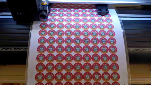 STICKER/LABEL parfum roll on isi 1008pcs