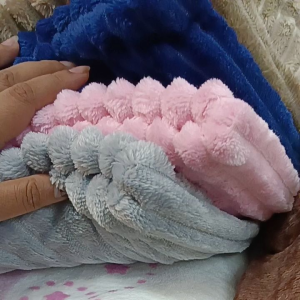 🔥LUXURY SOFT MINKY PLUSH STRIPES FLEECE BLANKET QUEEN SIZE180*2O0CM 🔥