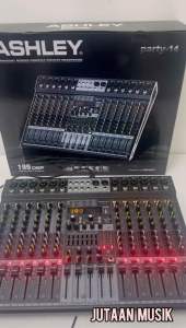 mixer ashley party14 original 14 channel mixer party 14 ashley bluetooth